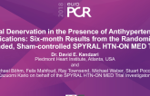 Renal Denervation in the Presence of Antihypertensive Medications: Six-month Results from the Randomized, Blinded, Sham-controlled SPYRAL HTN-ON MED Trial