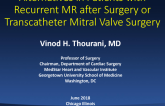 Clinical Management Alternatives in Patients With Recurrent MR (After Either Surgical or Transcatheter MV Repair)