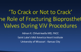 ‘To Crack or Not to Crack': The Role of Fracturing Bioprosthetic Valves During ViV Procedures