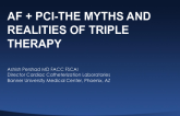 Atrial Fibrillation + PCI: The Myths and Realities of Triple Therapy