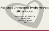 A Rare Case of Platypnea-Orthodeoxia Syndrome Developing After Atrial Fibrillation Ablation Necessitating Percutaneous Closure of the Septal Puncture Site