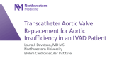 Transcatheter Aortic Valve Replacement for Aortic Insufficiency in an LVAD Patient