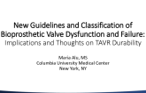 New Guidelines and Classification of Bioprosthetic Valve Dysfunction and Failure: Implications and Thoughts on TAVR Durability
