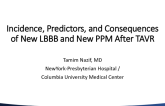 Incidence, Predictors, and Consequences of New LBBB and New Permanent Pacemakers After TAVR