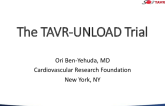 TAVR in Heart Failure: UNLOAD
