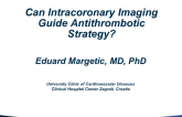 Can Intracoronary Imaging Guide Antithrombotic Strategy?