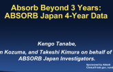 ABSORB Beyond 3 Years: ABSORB Japan 4-Year Data