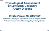 Physiological Assessment of Left Main Coronary Artery Disease