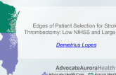 Edges of Patient Selection for Stroke Thrombectomy: Low NIHSS and Large Core