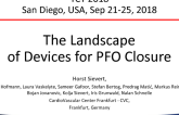 The Landscape of Devices for PFO Closure