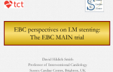EBC Perspectives on LM Stenting Technique and the EBC Main Trial