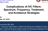 Complications of IVC Filters: Spectrum, Frequency, Treatment, and Avoidance Strategies