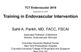 Training in Endovascular Intervention