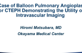 Case #4: A Case of Balloon Pulmonary Angioplasty for CTEPH Demonstrating the Utility of Intravascular Imaging