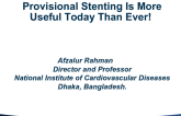 Pro: Provisional Stenting Is More Useful Today Than Ever!