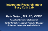 Update on Clinical Research in the Cath Lab
