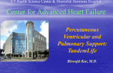 Percutaneous Ventricular and Pulmonary Support: TandemLife
