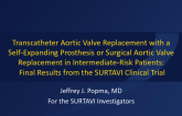 SURTAVI: Two-Year Complete Results From a Randomized Trial of a Self-Expanding Transcatheter Heart Valve vs Surgical Aortic Valve Replacement in Patients With Severe Aortic Stenosis at Intermediate Surgical Risk