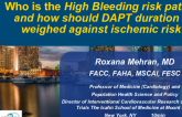 Who Is the High Bleeding Risk Patient, and How Should DAPT Duration Be Weighed Against Ischemic Risk?