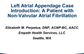 Case Introduction: A Patient With Non-Valvular Atrial Fibrillation