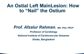 Case #1: An Ostial Left Main Lesion: How to “Nail” the Ostium