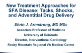 New Treatment Approaches for SFA Disease: Tacks, Shocks and Adventitial Drug Delivery