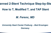 Planned 2-Stent Technique Step-by-Step: How to T, Modified T, and TAP Stent