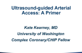 Primer on Ultrasound-Guided Arterial Access (Radial, Ulnar, LDTRA, Femoral, and Pedal): A Primer