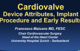 CardioValve: Device Attributes, Implant Procedure, and Early Results