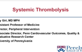 Systemic Therapy for Acute PE