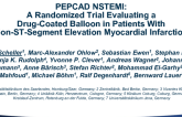 PEPCAD NSTEMI: A Randomized Trial Evaluating a Drug-Coated Balloon in Patients With Non-ST-Segment Elevation Myocardial Infarction