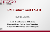 Role of Right Heart Failure in Patients With Chronic Heart Failure and Post-LVAD