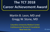 TCT 2018 Career Achievement Award
