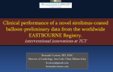 Clinical Performance of a Novel Sirolimus-Coated Balloon - Preliminary Data from the Worldwide EASTBOURNE Registry (Envision Scientific)