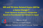 MR and TR Valve Related Device Will be a Game Changer? -From Japanese Academia's Prospective Based on Post-Market Surveillance in Japan