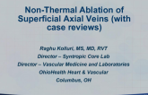 Non-Thermal Ablation of Superficial Axial Veins (With Case Reviews)