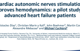 Cardiac Autonomic Nerves Stimulation Improves Hemodynamics: A Pilot Study in Advanced Heart Failure Patients