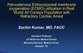 TCT-84: Percuatenous Extracorporeal Membrane Oxygenation (ECMO) Utilization in Real World All Comers Population with Refractory Cardiac Arrest