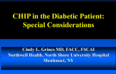CHIP in The Diabetic Patient: Special Considerations
