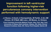 TCT-27: Left Ventricular Function Following Higher-Risk Percutaneous Coronary Intervention Performed With Hemodynamic Support