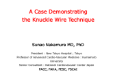 Case #3: A Case Demonstrating the Knuckle Wire Technique