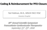 Coding & Reimbursement for PFO Closure