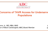 Opinion – Concerns of TAVR Access for Underserved Populations