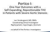 PORTICO I: One-Year Outcomes With a Self-Expanding, Repositionable Transcatheter Heart Valve in Patients With Severe Aortic Stenosis