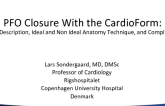 PFO Closure With the CardioForm: Device Description, Ideal and Non-Ideal Anatomy, Technique, and Complications