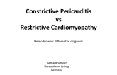 Constrictive Pericarditis or Restrictive Cardiomyopathy – Hemodynamic Old School