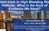 Stent Trials in High Bleeding Risk Patients: What is the Level of Evidence We Need?