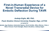 TCT-43: First-In-Human Experience of a Novel Transradial Device for Embolic Deflection During Transcatheter Aortic Valve Replacement