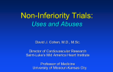 Non-Inferiority Trials Gone Wrong: Examples From the Recent Literature