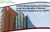 Case #6: A Case Demonstrating the Potential Long-Term Benefits of Balloon Pulmonary Angioplasty for CTEPH